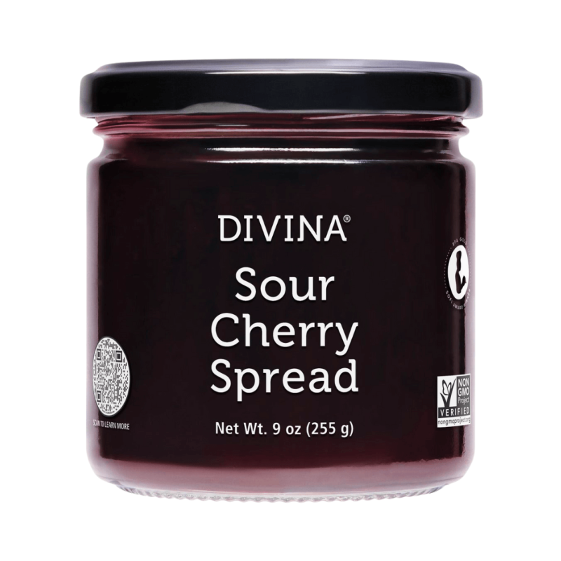 Sour Cherry Spread by Divina 255g | stg-albazaarmarket-staging.kinsta.cloud