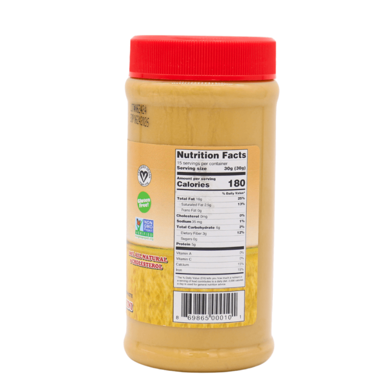 Village Rashi Dark Roasted Tahini 1Lb - Image 3