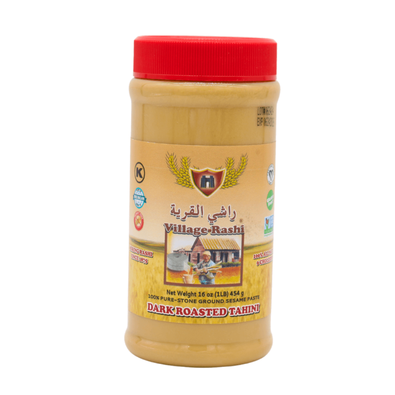 Village Rashi Dark Roasted Tahini 1Lb | stg-albazaarmarket-staging.kinsta.cloud