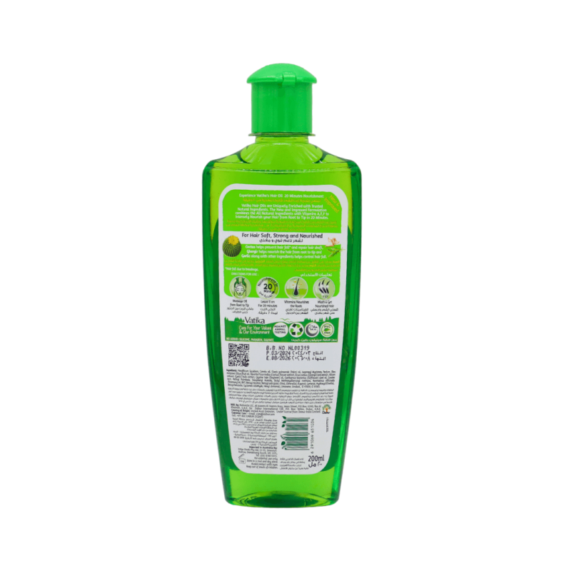 Vatika Cactus Hair Fall Control Hair Cream 200ml | Albazaar Market
