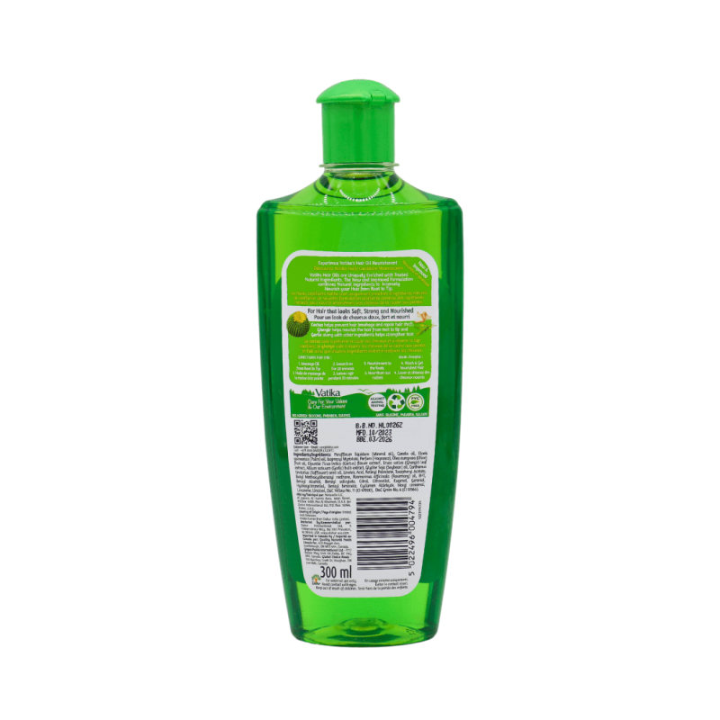 Vatika Naturals Almond Enriched Hair Oil Soft & Shine 300ml | AlbazaarMarket.com