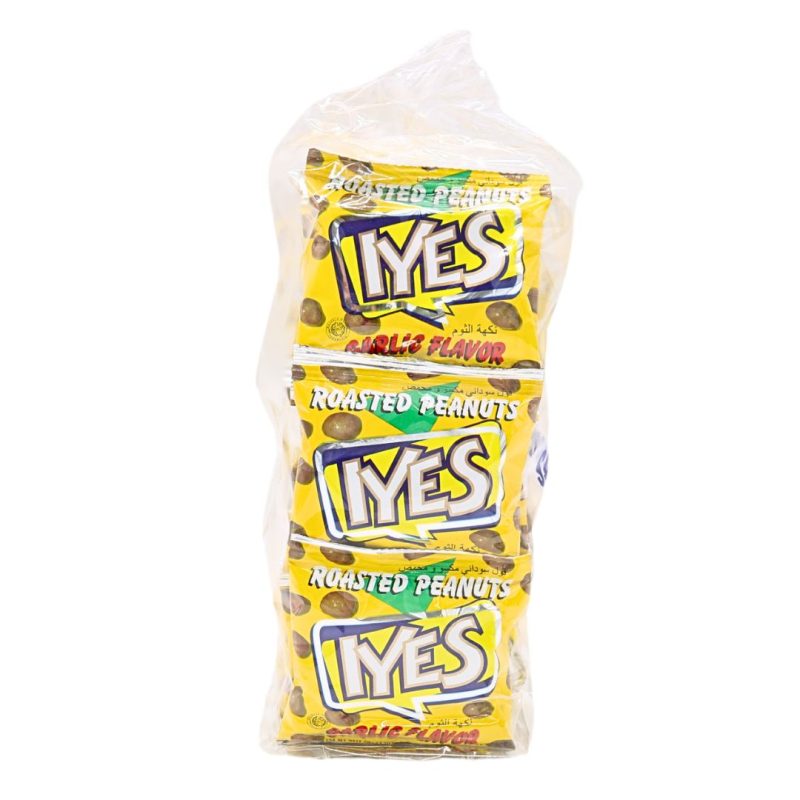IYES Roasted Peanuts Garlic Flavor 5gx30pack
