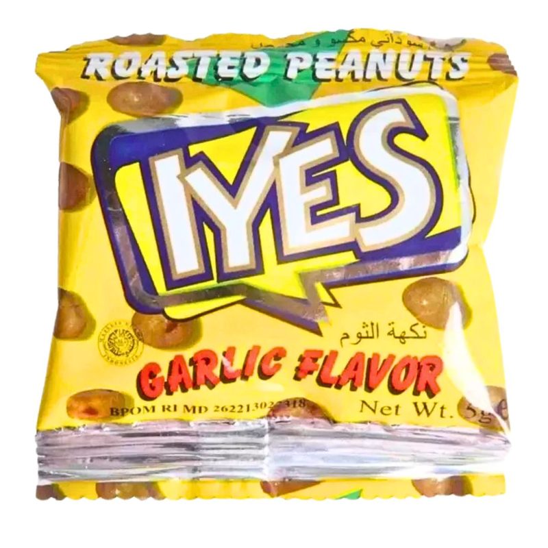IYES Roasted Peanuts Garlic Flavor 5gx30pack