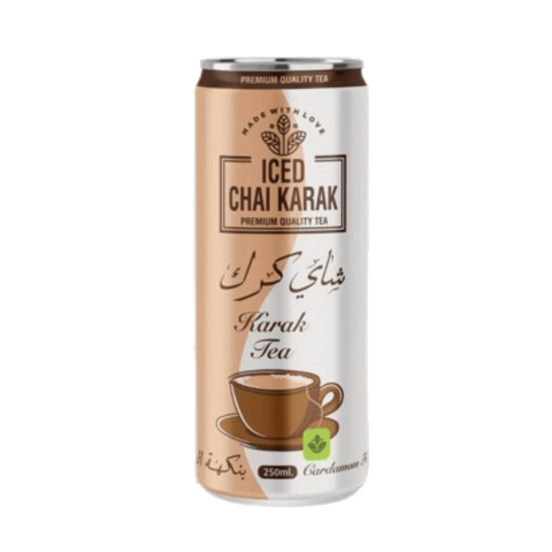 Iced Chai Karak Cardamom Flavour 250ml | Albazaar Market