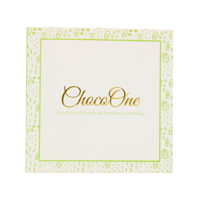 Choco One Chocolate Kunafa & Pistachio Cream 100g | Albazaar Market