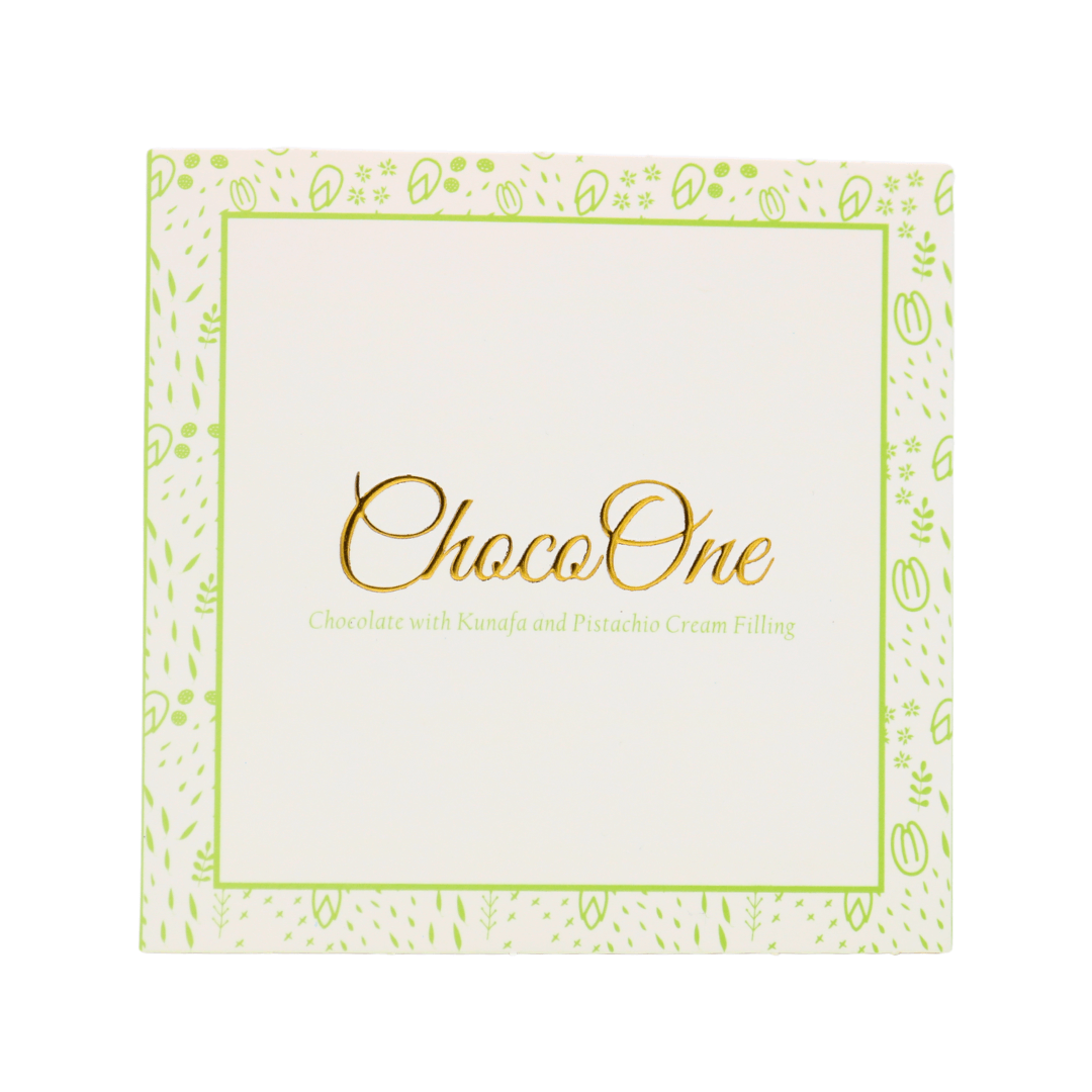 Choco One Chocolate Kunafa & Pistachio Cream 100g | Albazaar Market