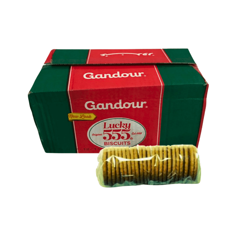 Gandour Lucky 555 Biscuits 8 Pack x 82g | Albazaar Market